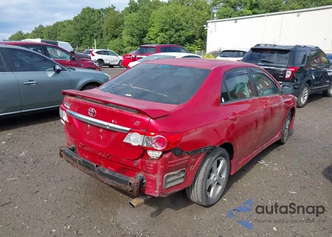 2013 Toyota Corolla S from USA, damaged, VIN 2T1BU4EE5DC072669